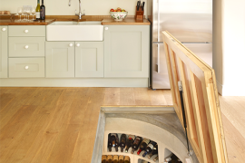 Hidden Spiral Wine Cellar