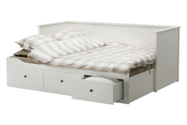 IKEA Daybed with Storage Drawers