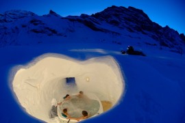 Igloo Village Hot Tub