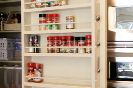 Pantry Door Spice Rack