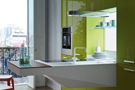 Stylish kitchen workstation saves up on space even while providing unmatched functionality