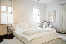 All White Bedroom