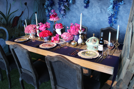 Anthropologie Gem Toned Table