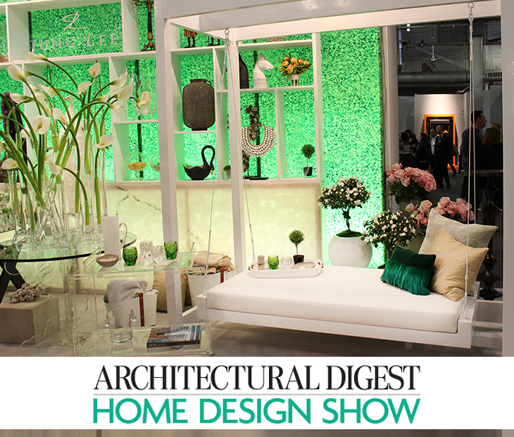 Arch Digest Home Design Show Green Background Jung Lee