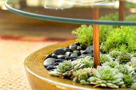 Better Homes and Gardens DIY Copper Planted Table