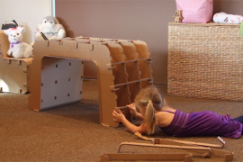 Cardboard Imagination Desk