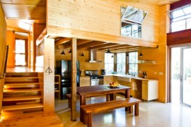 Chalk Hill Cabin Interior
