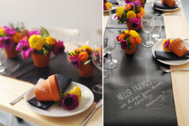 Chalkboard Table Setting