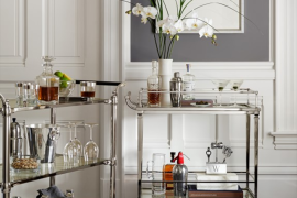 Williams Sonoma Cosmopolitan Bar Cart