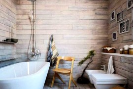 Wood Bathroom