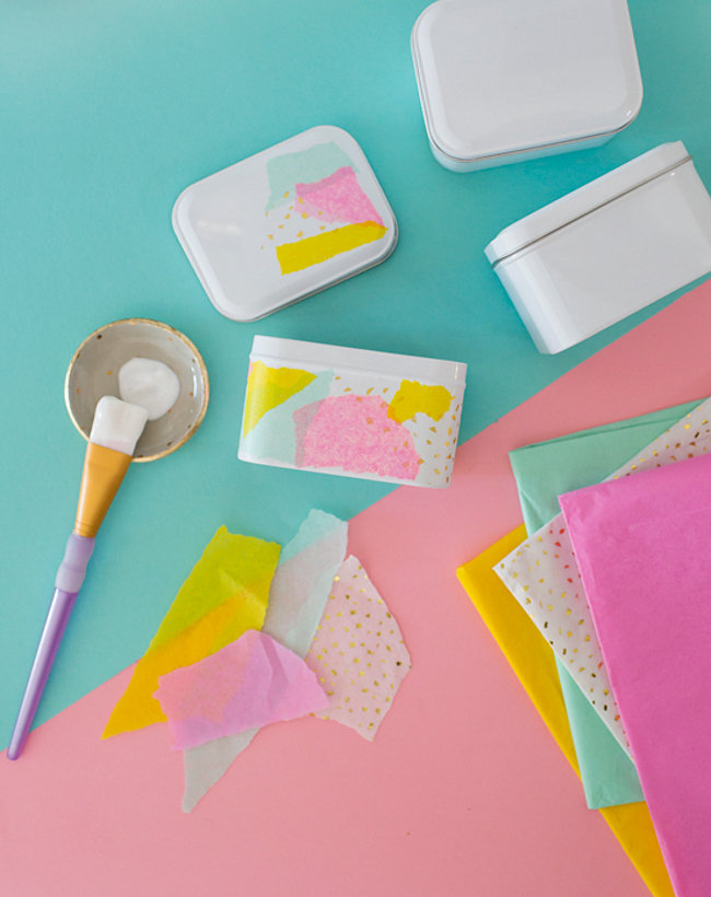 DIY Easter tins from Oh Joy