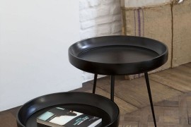 Decor inside the apartment is kept simple and minimal