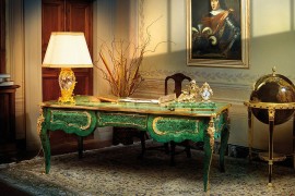 Glittering Malachite magic for the Mediterranean Home Office
