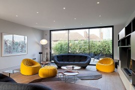 Gorgeous sofa adds style and comfort to the living room