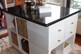 IKEA Hack Closet Island