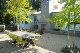 Napa Valley outdoor dining area