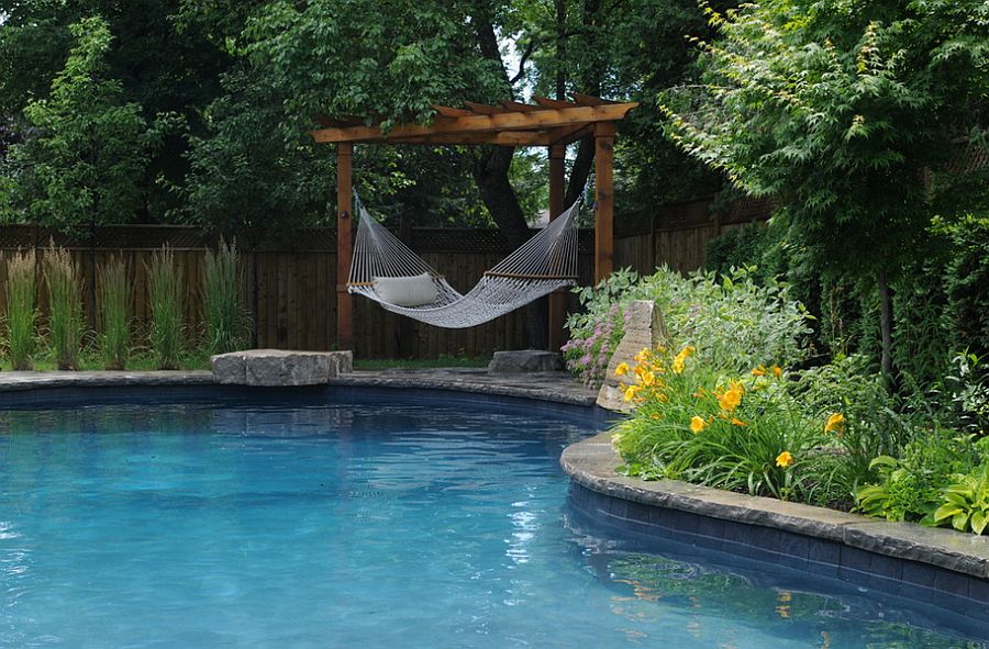 Perfect way to relax by the pool this summer [Design: Gib-San Pools]