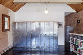 Reclaimed decor adds to the appeal of the converted London Warehouse