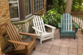 Recycled Plastic Adirondack Chair