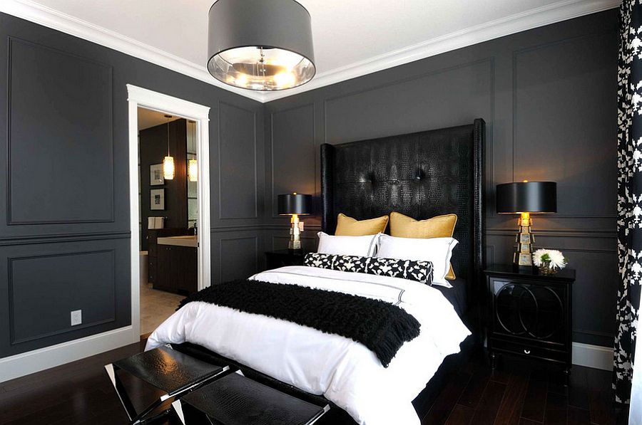 Decoration For Rose Gold And Black Bedroom