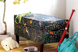 Storage bench from The Land of Nod
