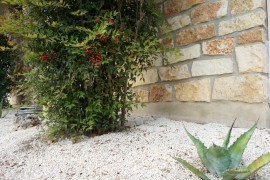 Accept imperfection in the gravel garden