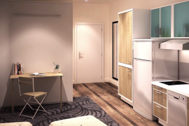 Closet Factory Compact Apartment Bed Closed