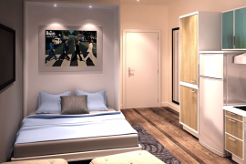 Closet Factory Compact Bedroom Bed Open