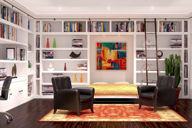 Closet Factory Office Bedroom Bed Open