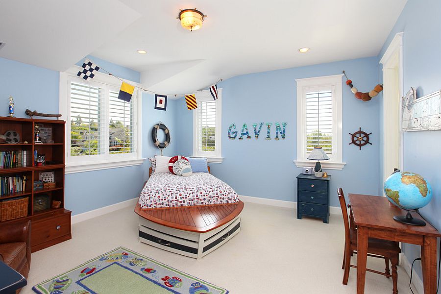 20 Kids' Bedrooms That Usher in a Fun Tropical Twist!