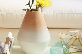 Curated decor adds to the beauty of the shabby chic apartment