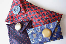 DIY necktie eyeglass case tutorial
