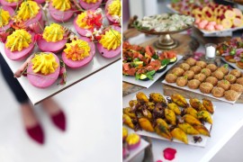 Delicious nibbles from a Design Love Fest party