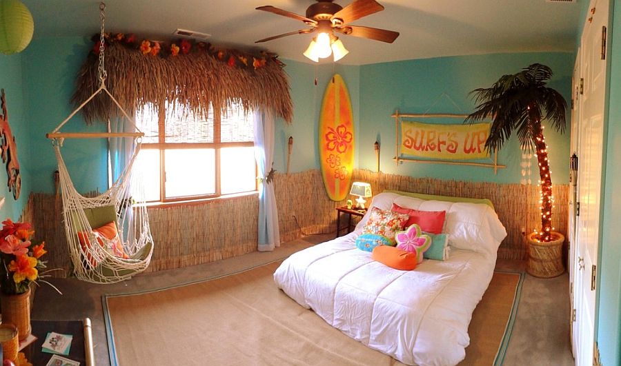 20 Kids Bedrooms That Usher In A Fun Tropical Twist 