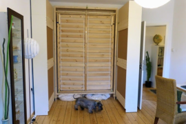 IKEA Billy Bookshelf Completely Open Bed