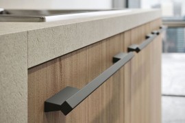 Ingenious handle design brings back its prominence into the modern kitchen