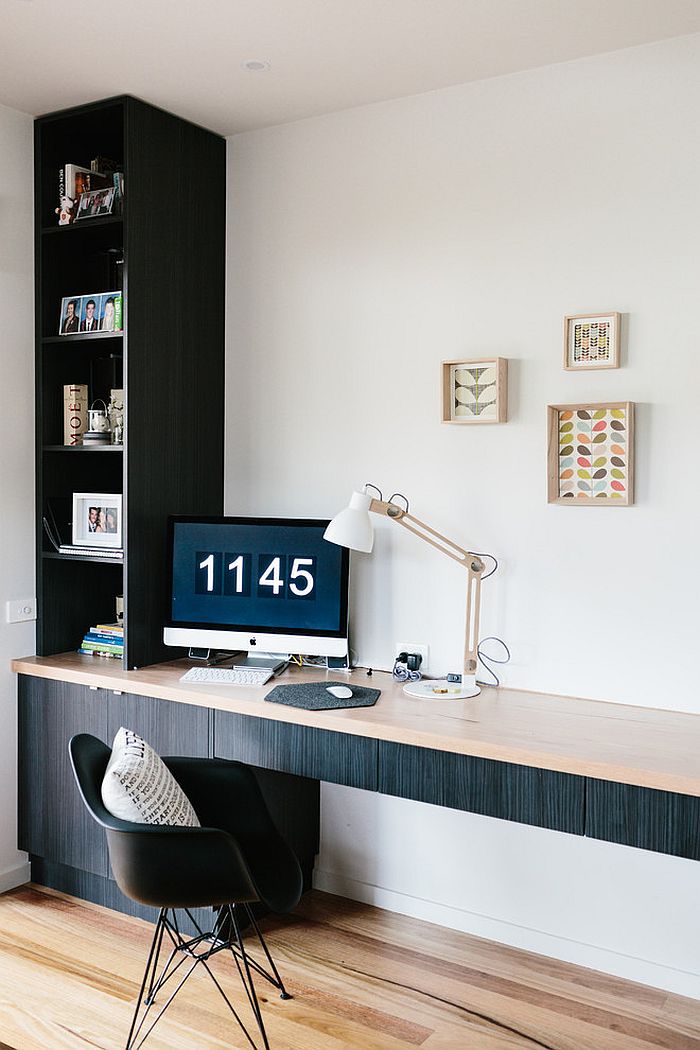 Simple Scandinavian Office Interior Design for Simple Design