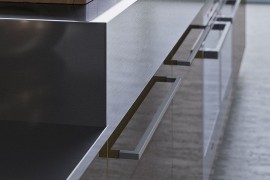 Kitchen island with plenty of cabinet space