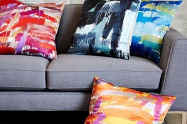 Leah Durner Pillow Covers from West Elm