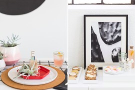 Modern air plants from Paper & Stitch