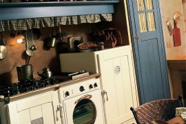 Modern efficinecy combined with dreamy Mediterranean style inside lovely Doria kitchen