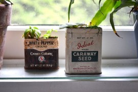 Put those old tin cans to good use