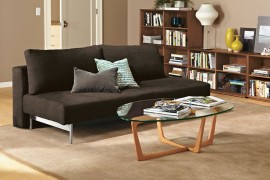 Sleek sleeper sofa from Room & Board