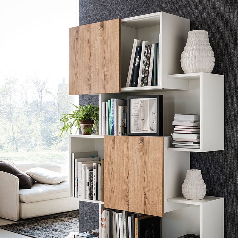 Creatice Bookcase Design for Large Space