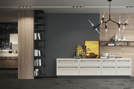 Smart Opera kitchen blurs the line between the living and kitchen area