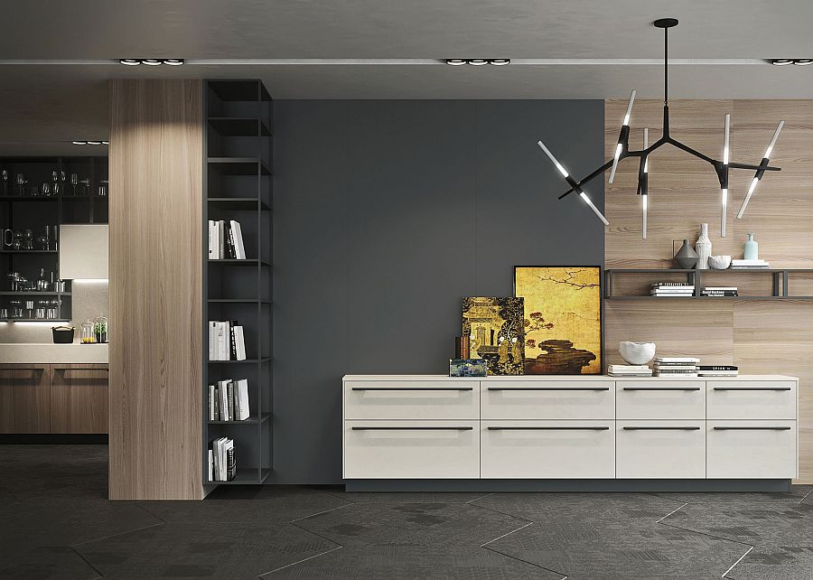 Smart Opera kitchen blurs the line between the living and kitchen area