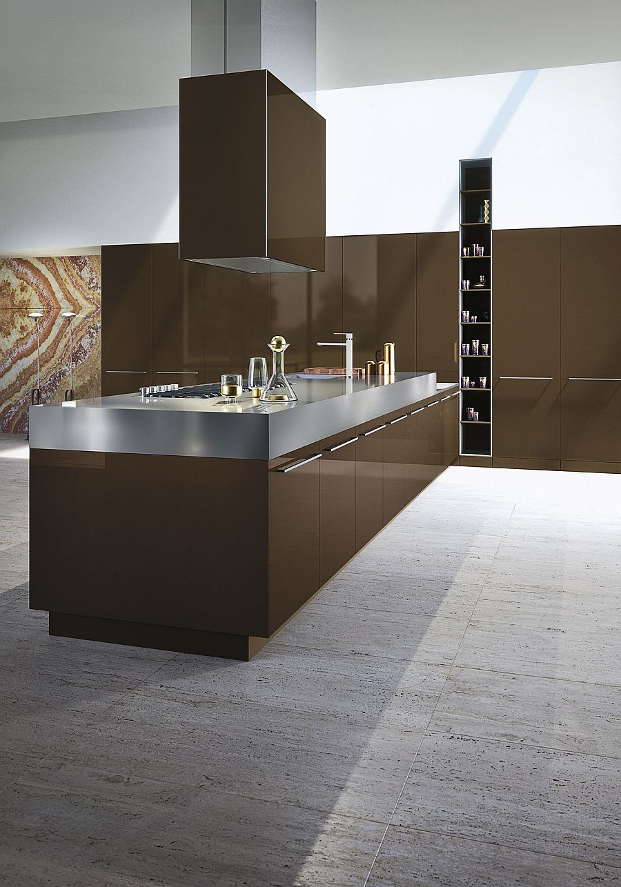 Timeless Italian Kitchen Wrapped in Chic Elegance by Snaidero