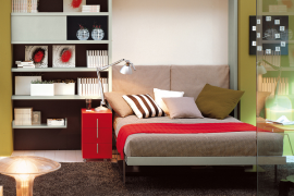 Ulisse Desk Bed Open