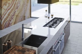Versatile and functional kitchen surfaces from Snaidero
