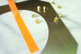 Washi tape is a must for this DIY picture frame